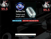 Tablet Screenshot of karskafkasfm.com